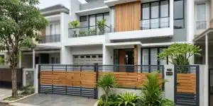 contoh pagar rumah minimalis