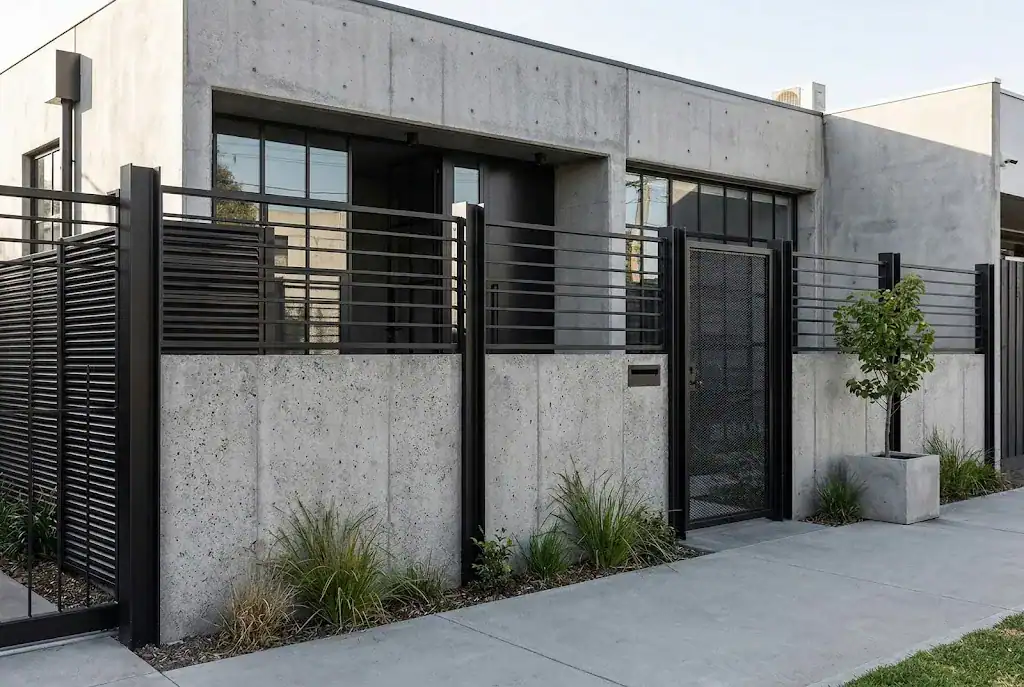 Pagar Minimalis Industrial