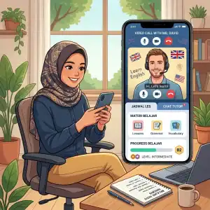Rekomendasi Aplikasi Mobile untuk Les Privat Bahasa Inggris Online