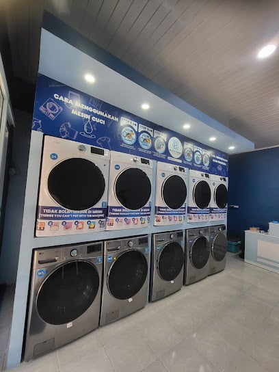 Blue Hygiene Self Service Laundry Cibinong