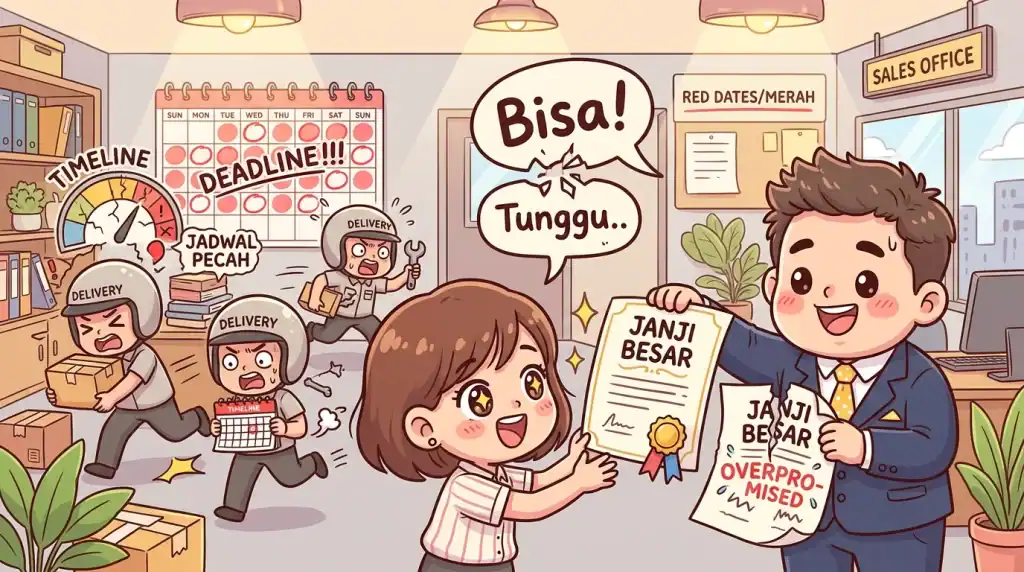 Janji Berlebihan dan Gagal Memenuhi Ekspektasi