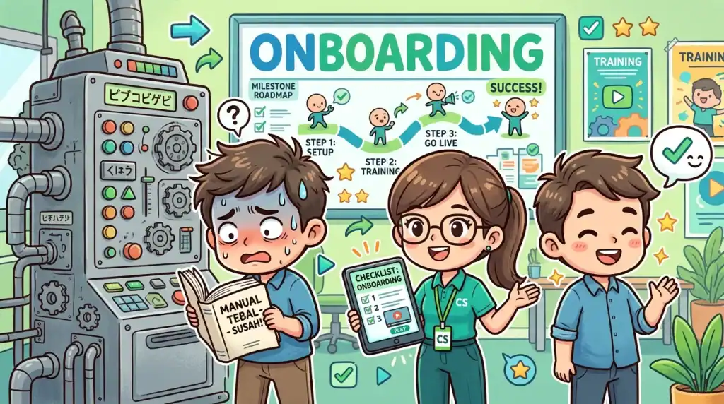 Kurangnya Onboarding dan Edukasi yang Memadai