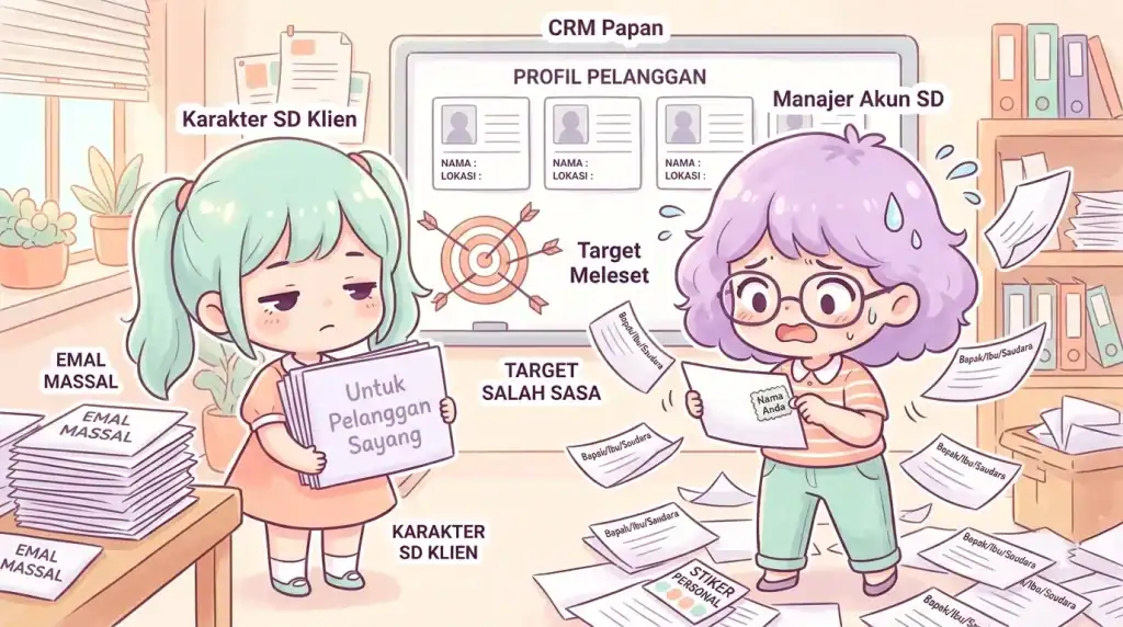 Minimnya Personalisasi dalam Layanan
