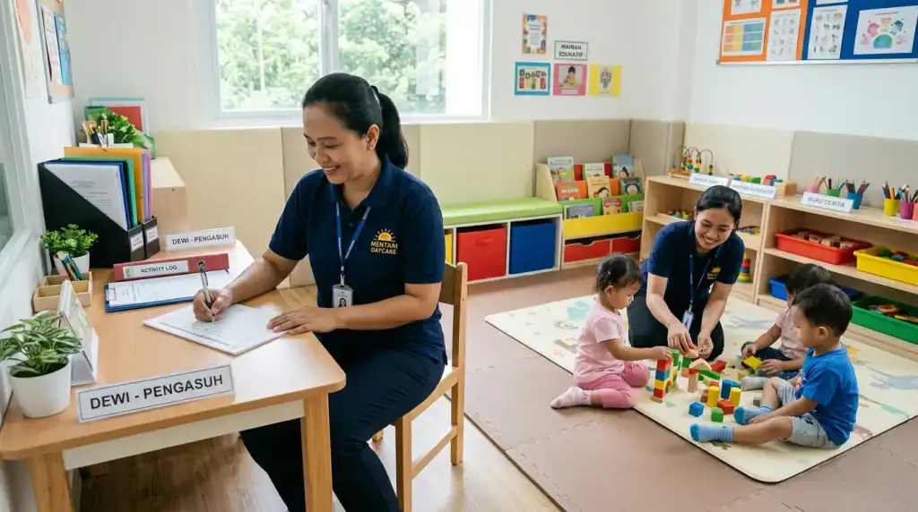 Operasional harian daycare