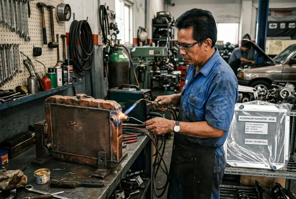 Tanda Radiator Mobil Perlu Diservice